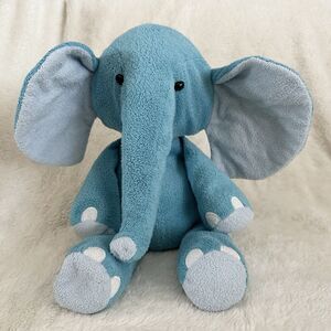 Target Circo Sweet Sprouts Blue Teal Elephant 16” Plush Stuffed Animal Toy